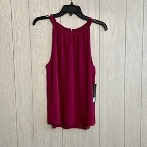 Daily Look Purple Sleeveless Top Size M NWT